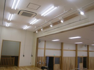 南川副公民館新築電気設備