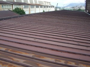日鉄住金ロールズ株式会社様　断熱塗装工事例