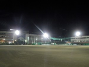 西武台高校 第1グランド LED点灯状況